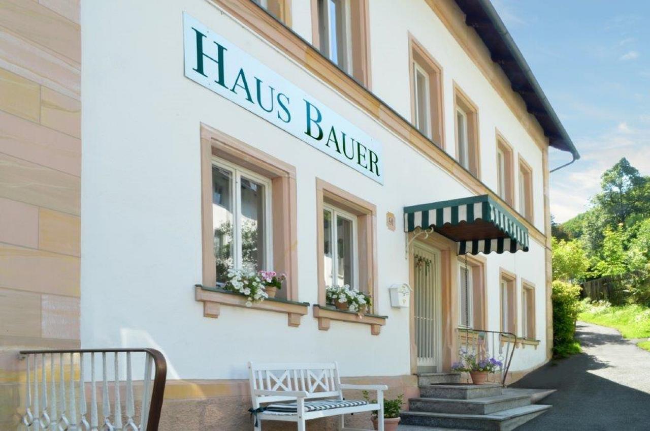 Hotel Haus Bauer Bad Berneck im Fichtelgebirge Kültér fotó